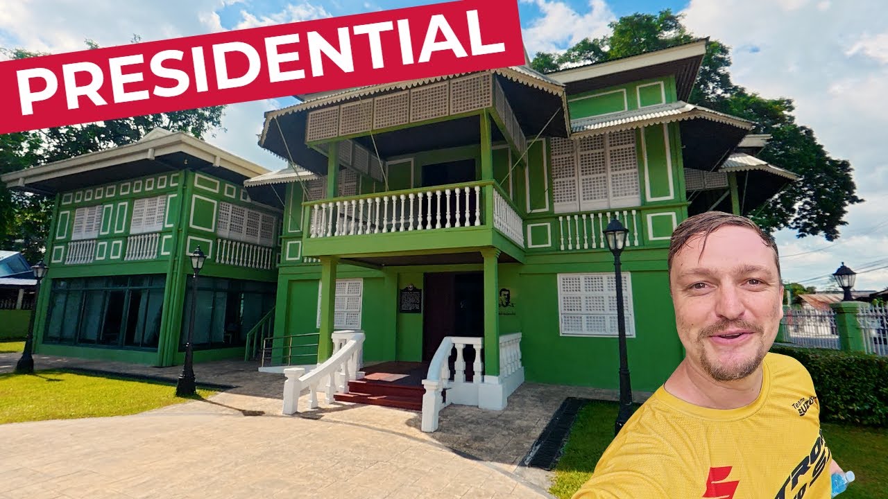 Philippine President's Childhood Home (Surprising)