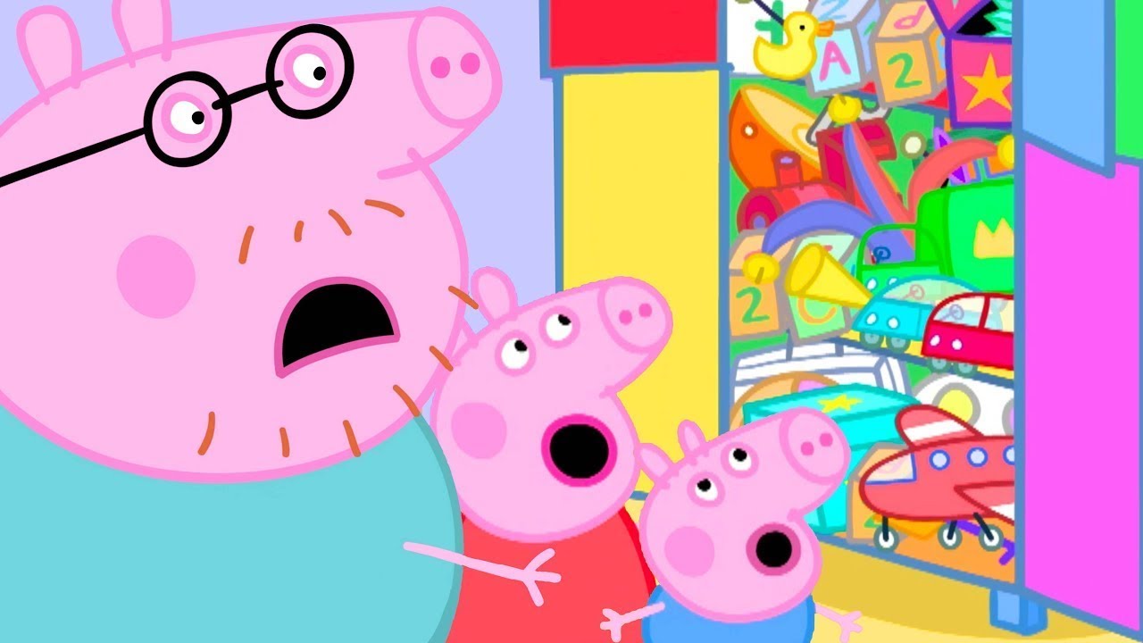 🐻 Peppa Pig's New Toy Cupboard 🐻