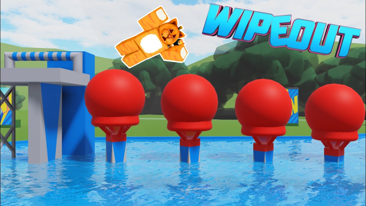 ROBLOX WIPEOUT AUTO! (Crazy Obstacles)