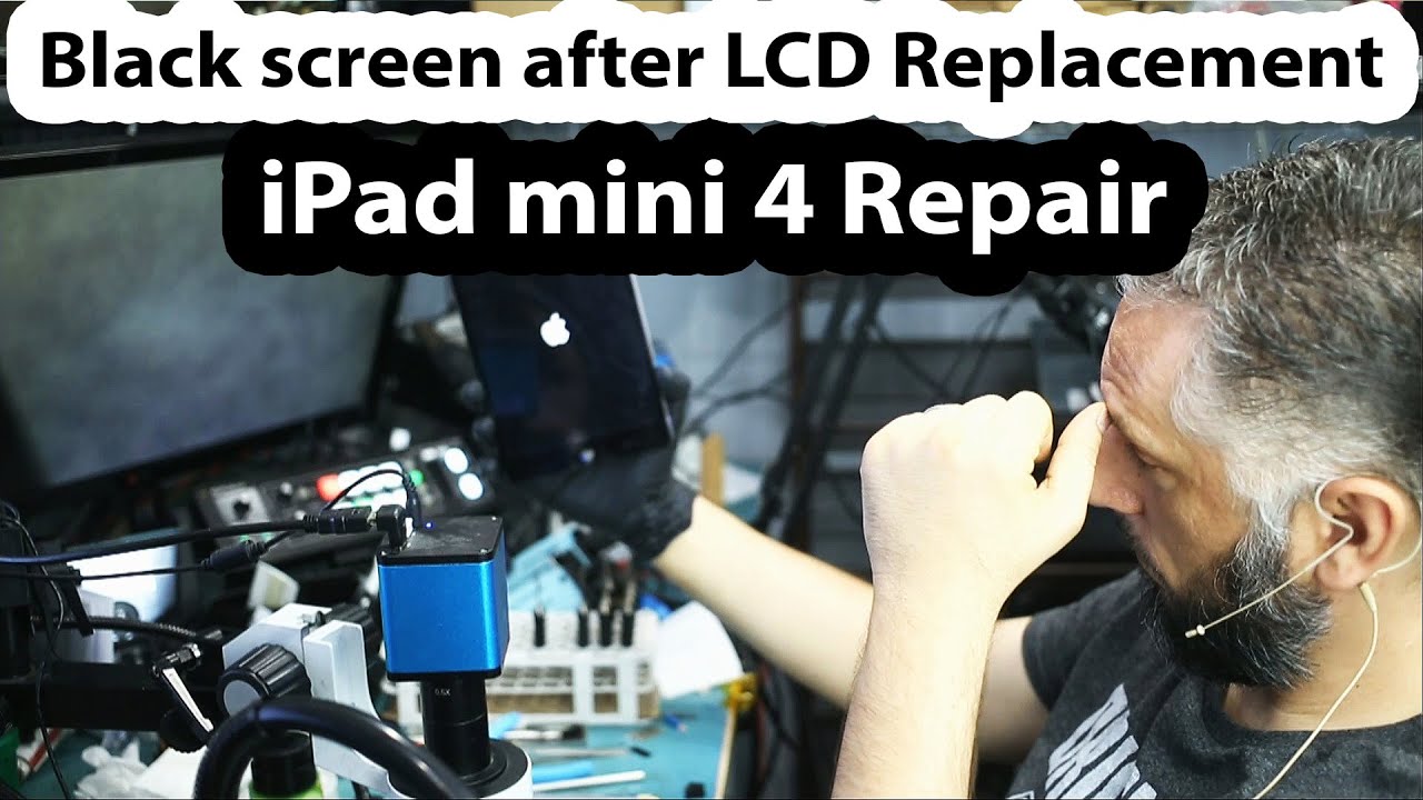 iPad mini 4 Not working after screen replacement - Repair