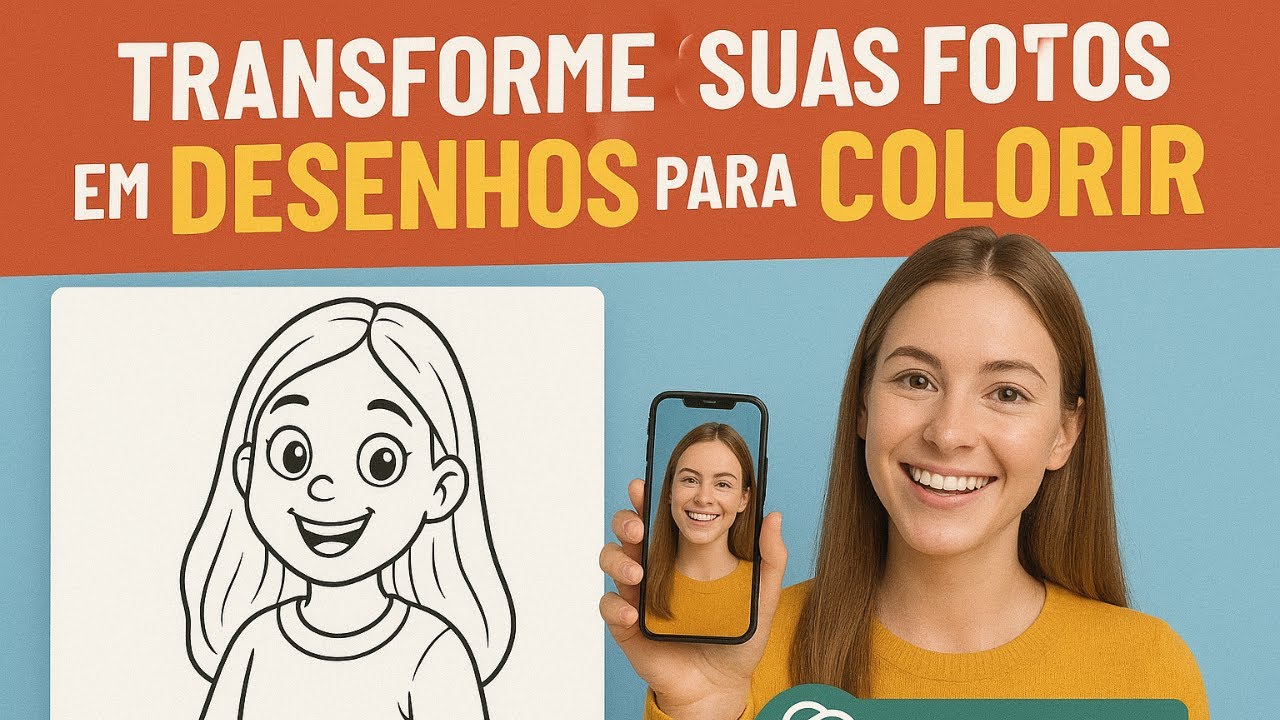 Transforme Suas Fotos em Desenhos para Colorir com ChatGPT (Tutorial Incrível)