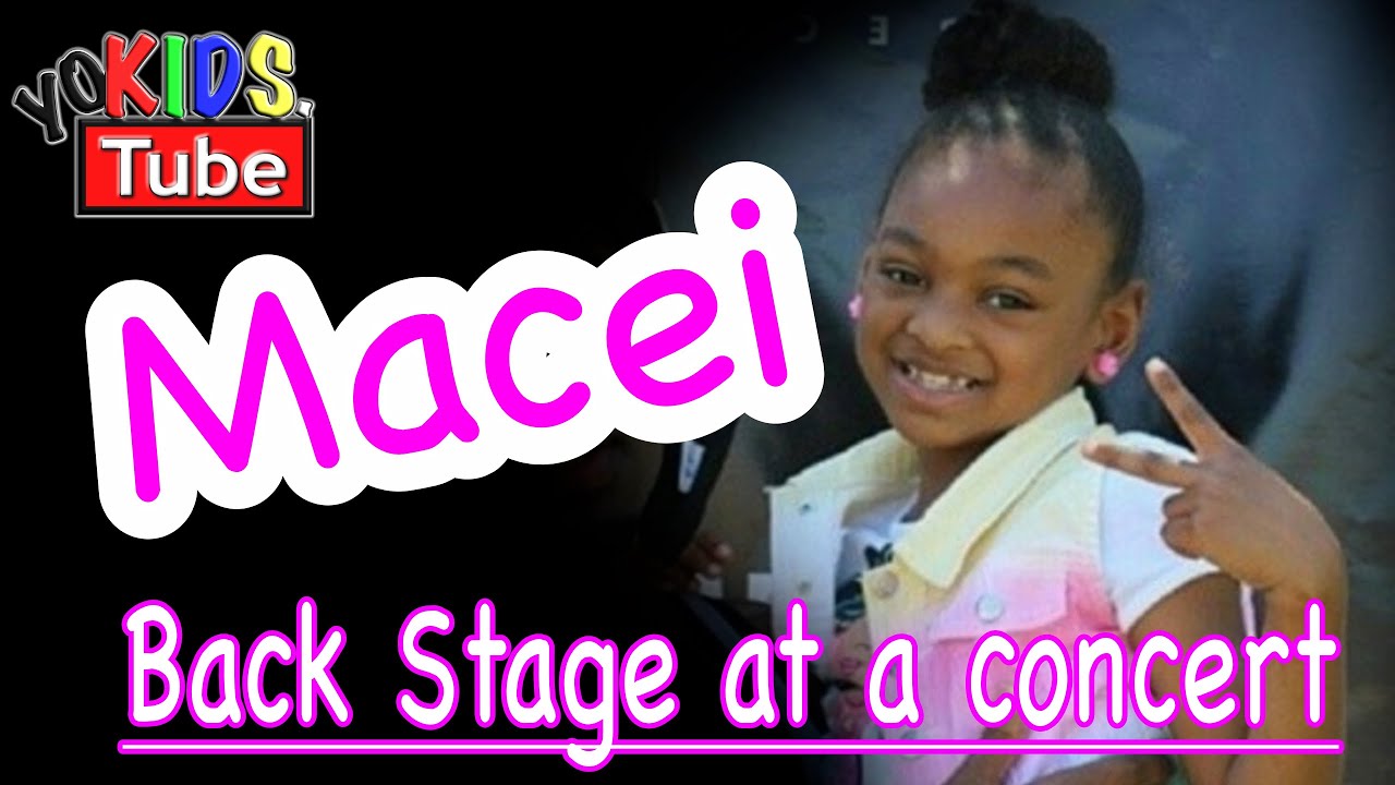 Macei - Backstage at her concert with Messie C&nbsp;[Throwback footage] Hosted By Young Twez The Artist