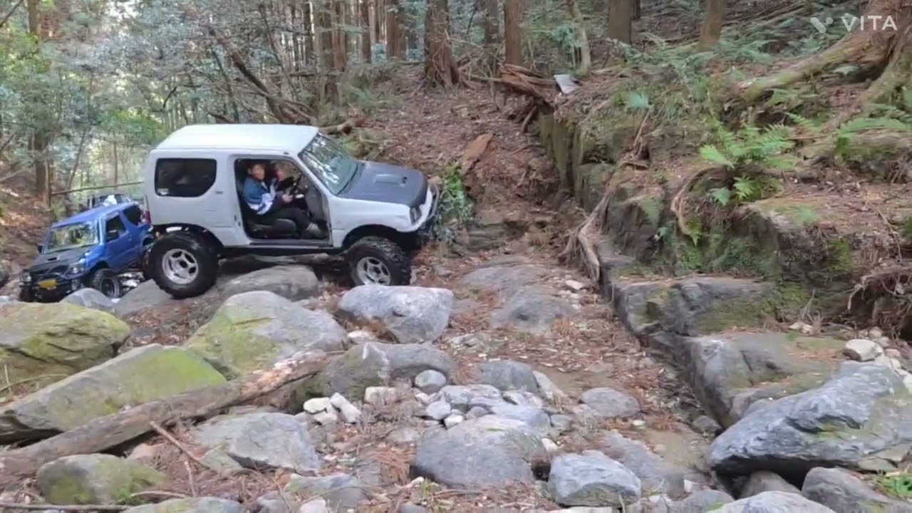 [ジムニー]酷道に浪漫を求めたオッサン達　前編