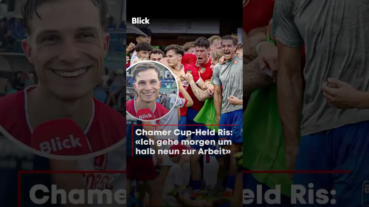 Chamer Cup-Held Ris: &laquo;Ich gehe morgen um halb neun zur Arbeit&raquo;