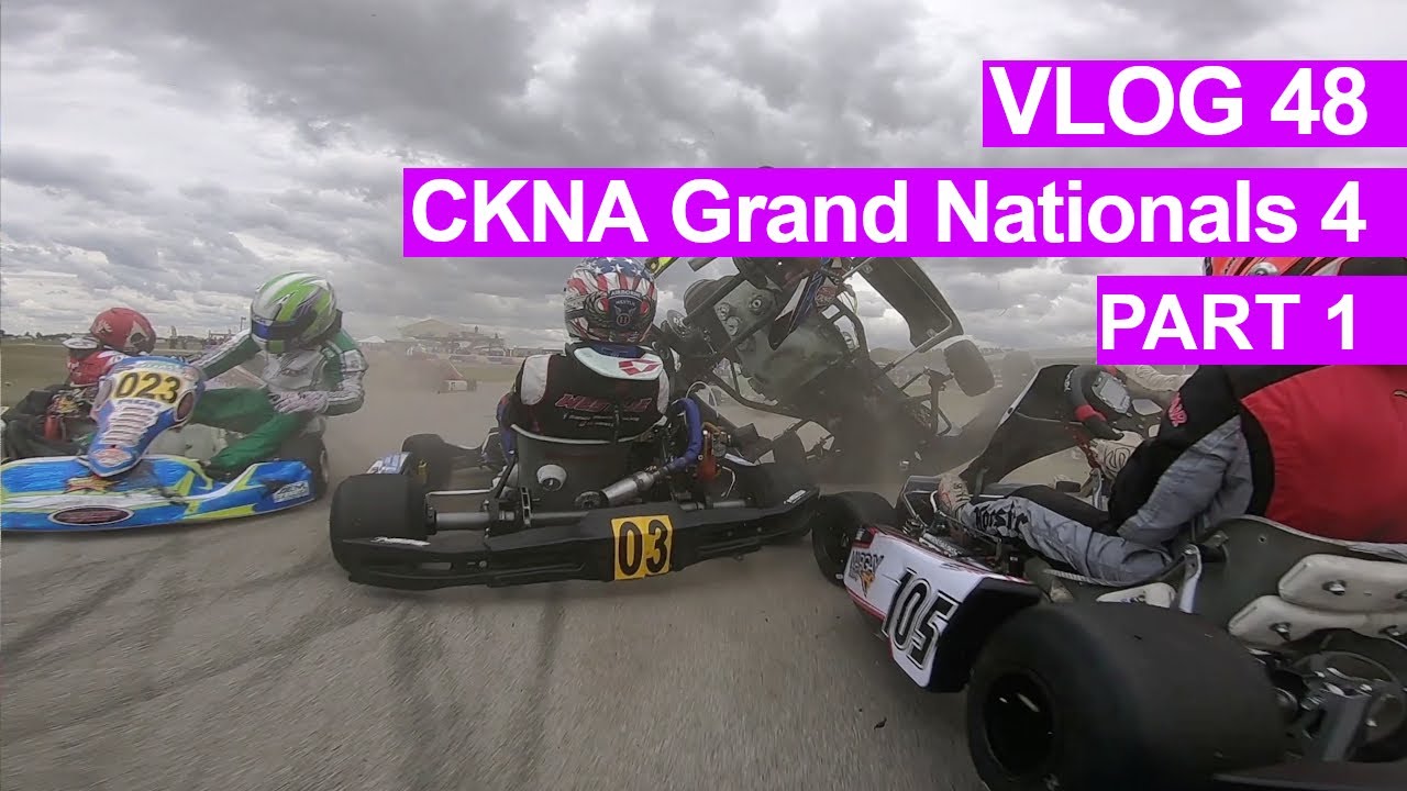 Kart Racing Vlog: Crazy Race! Briggs LO206 CKNA Grand Nationals 2020 Pt 1 [Vlog 48]