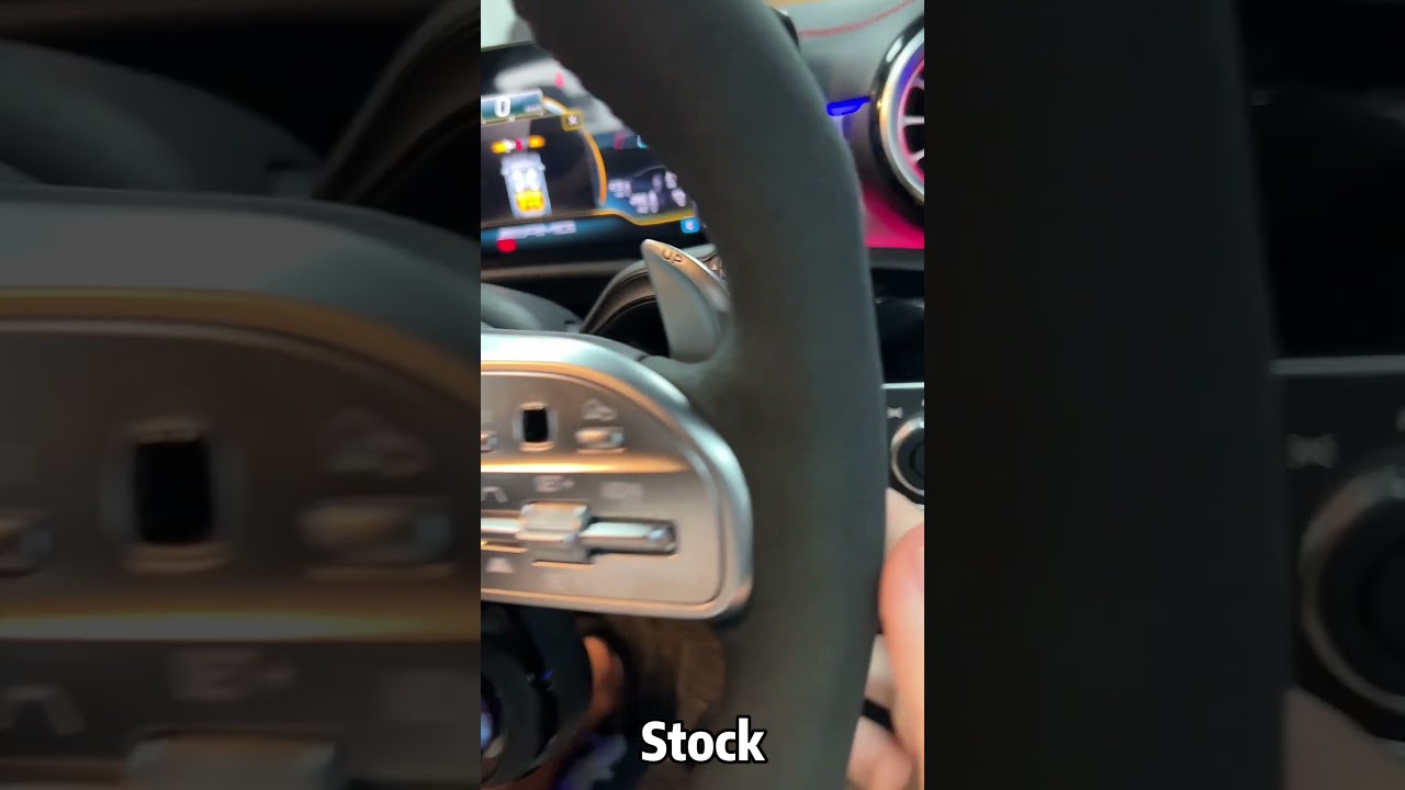 CLA45S AMG Madtrace Magnetic Paddle Shifters