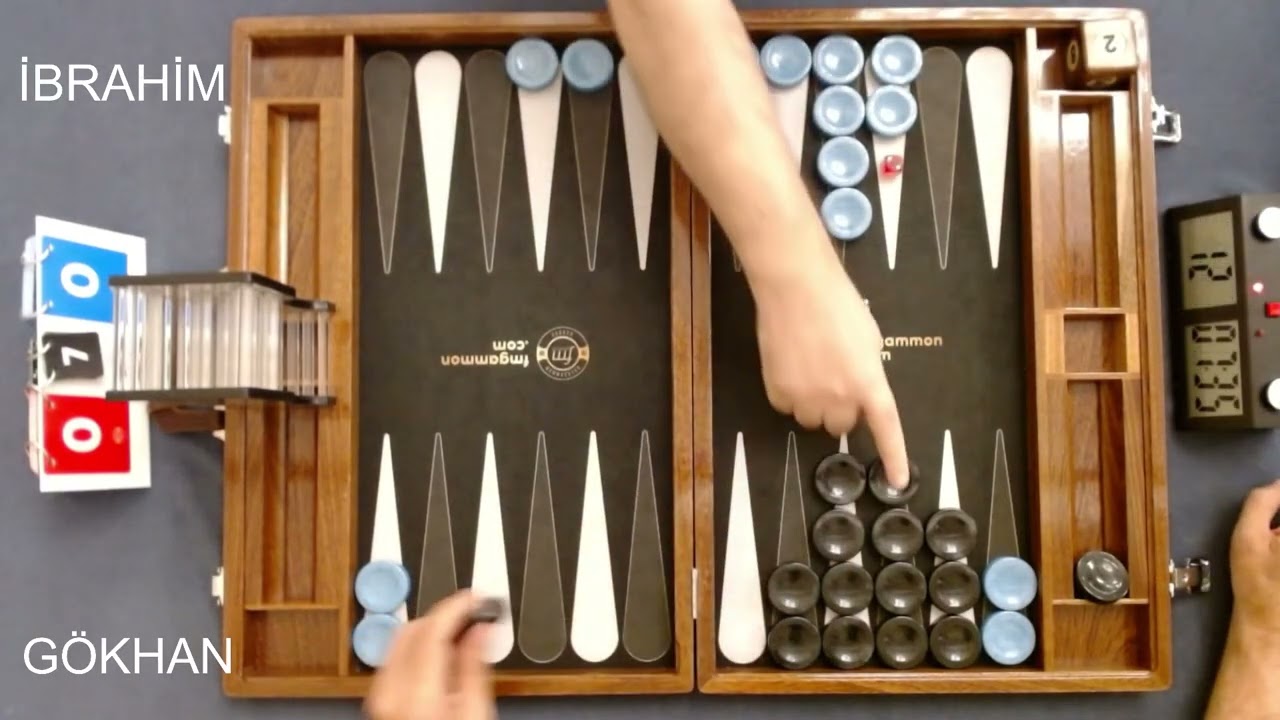 İBRAHİM KARACA vs GÖKHAN YILDIZ (Fmgammon Open)