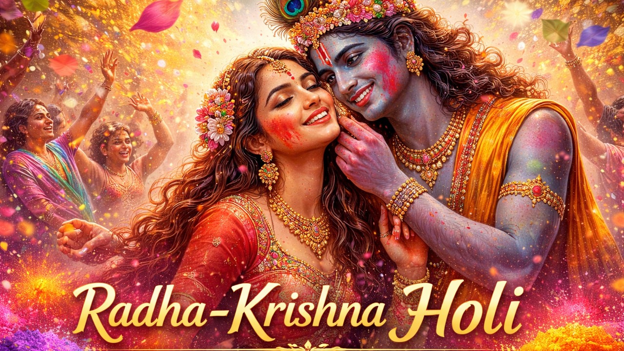 Radha Krishna Holi Song | होली है रसिया | Radha Shyam Holi | Vrindavan Holi Song SANDYR