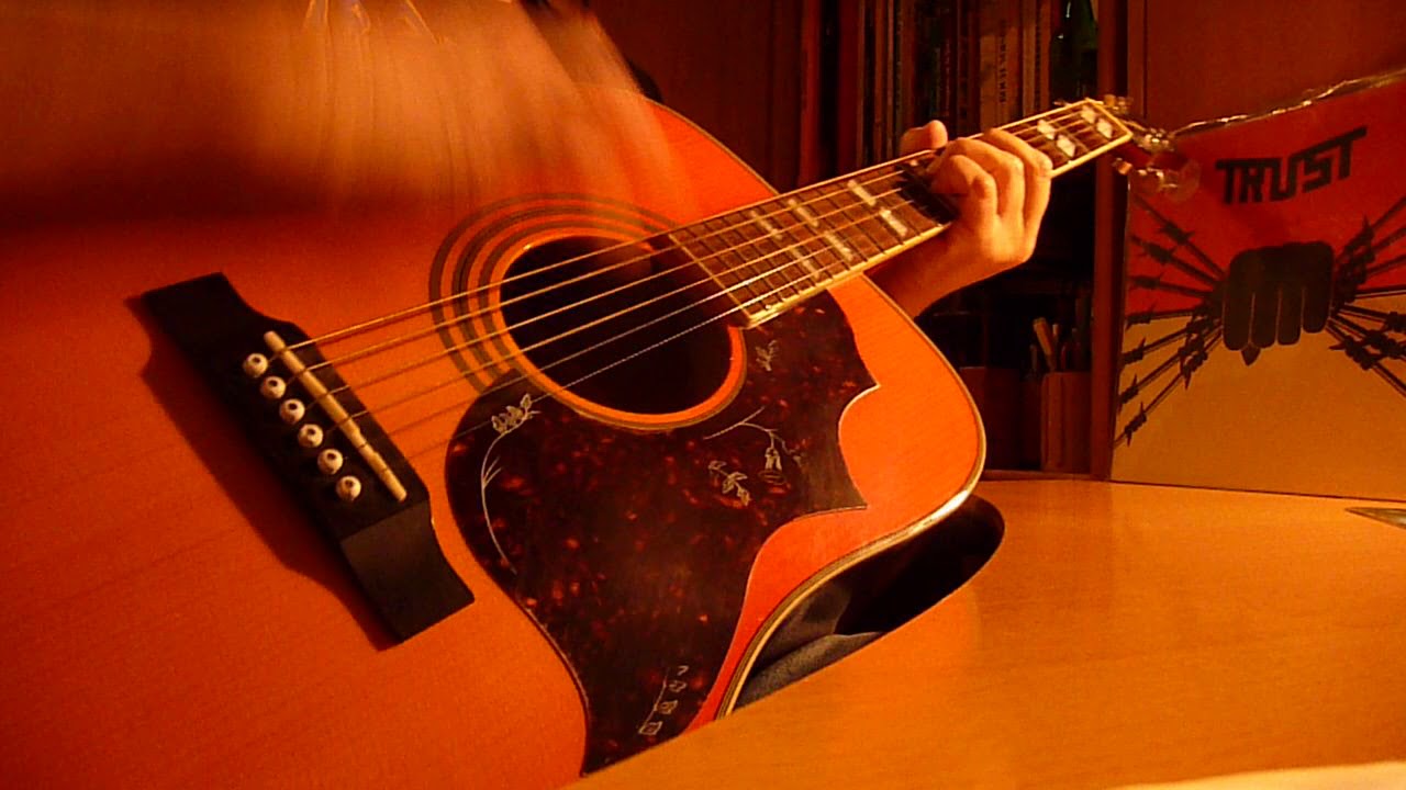 Johnny Hallyday - Fils de Personne - Cover Guitare Rythmique