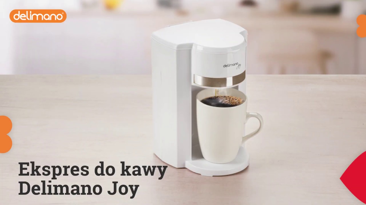 Ekspres do kawy Joy - Pyszna kawa w kilku prostych krokach!