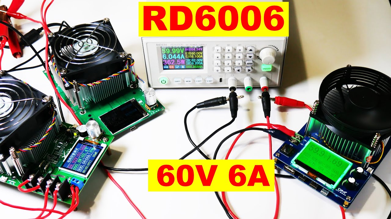 RD6006 Сборка и тест ЛБП 60V 6A Нужны ли эти навороты?