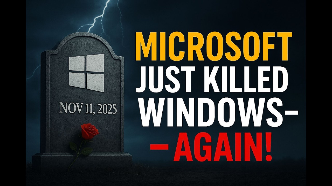 Microsoft только что убила Windows &mdash; снова!