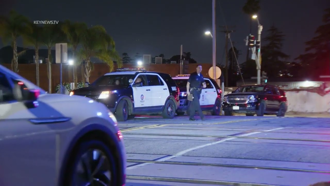 Pedestrian Struck and Killed by Train in Burbank