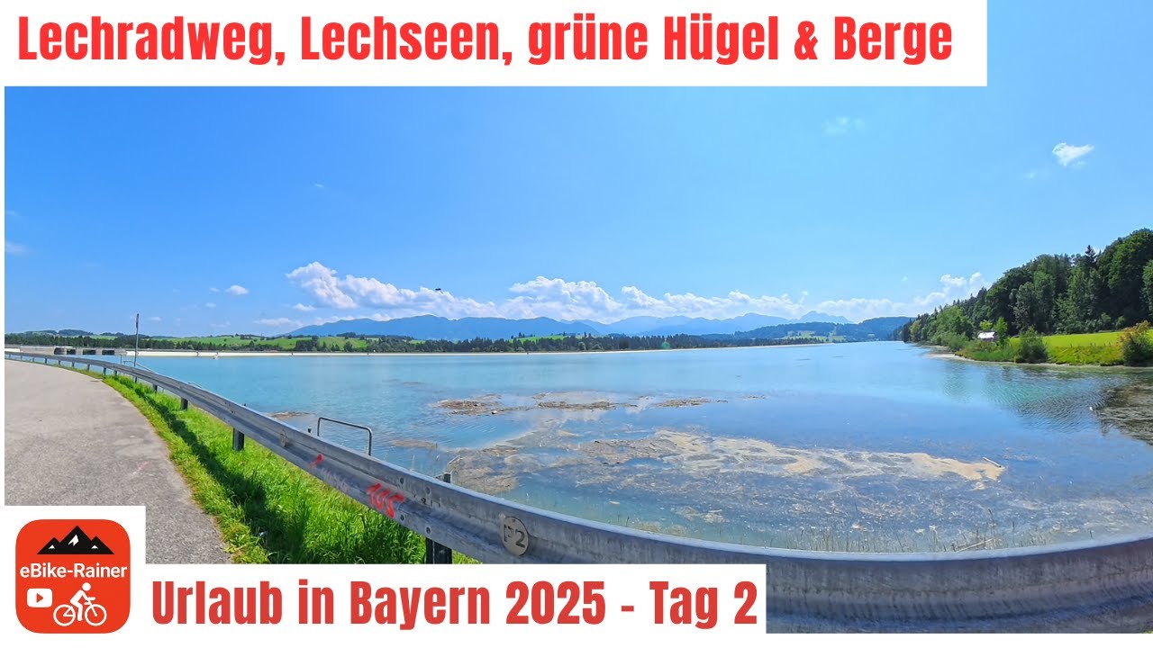 Via Claudia Augusta - Teil 2 - Lechbruck, Lechsee, Schongau