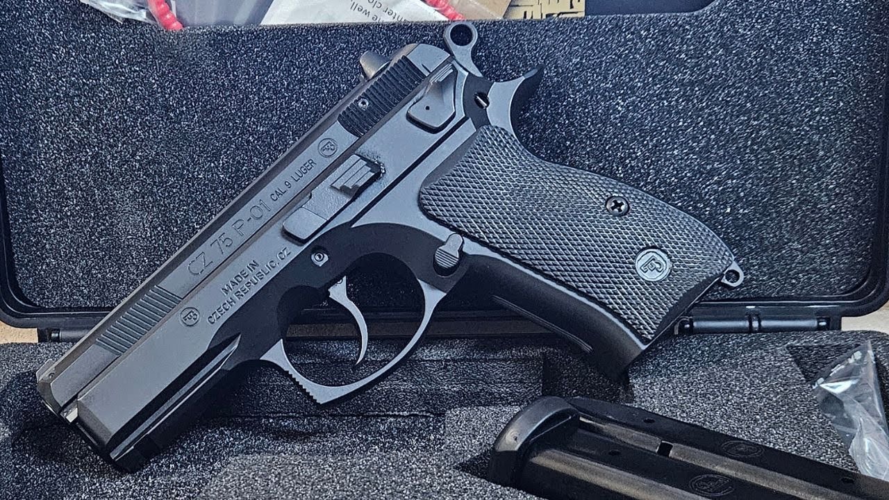 CZ 75 P01 unboxing *new* & 1st thoughts