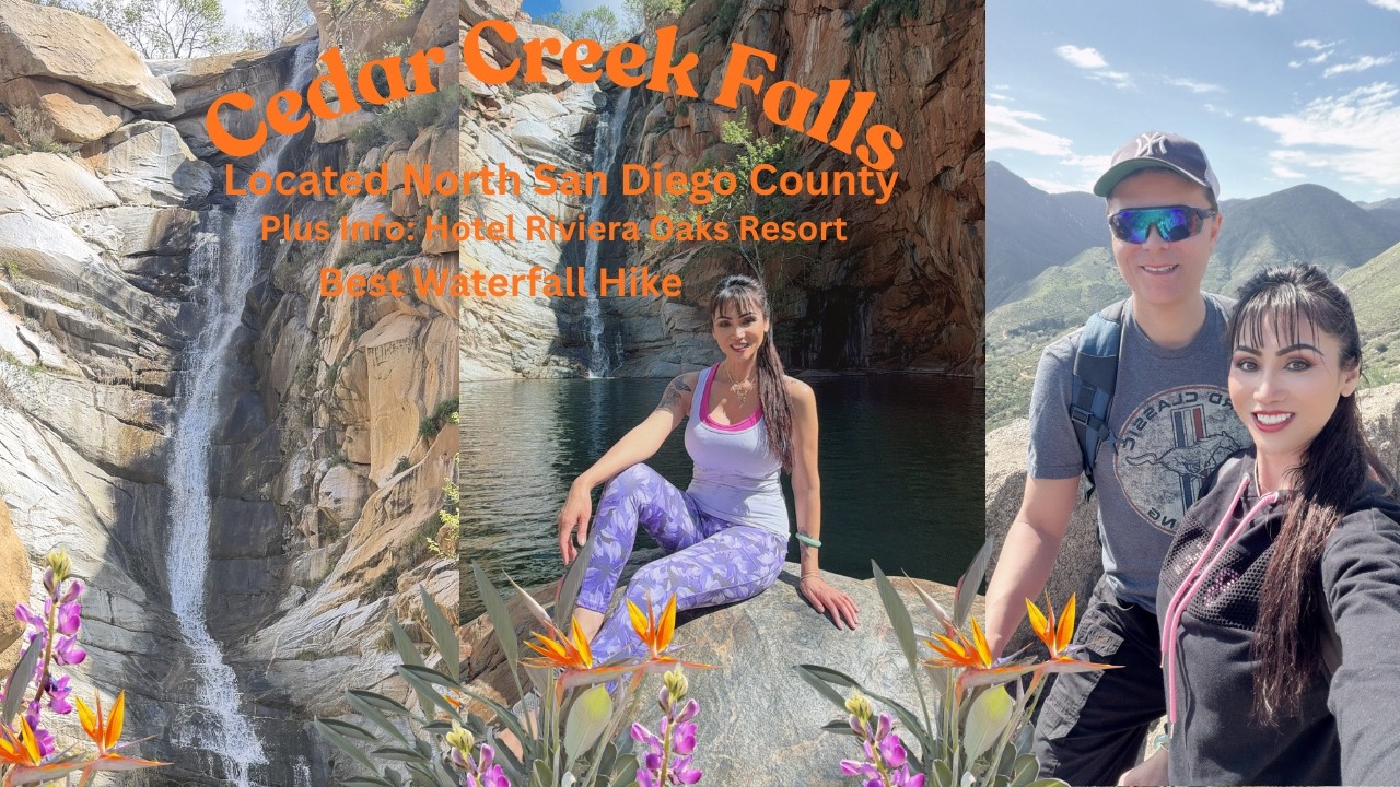 Cedar Creek Falls -Best Hiking- Located North San Diego County #hike #waterfall #creek #river