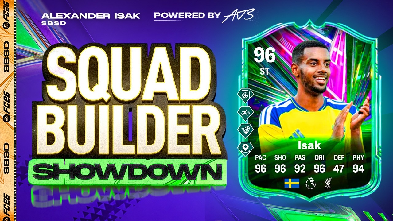 FC26 Squad Builder Showdown!!! WORLD CUP PATH TO GLORY ISAK!!!