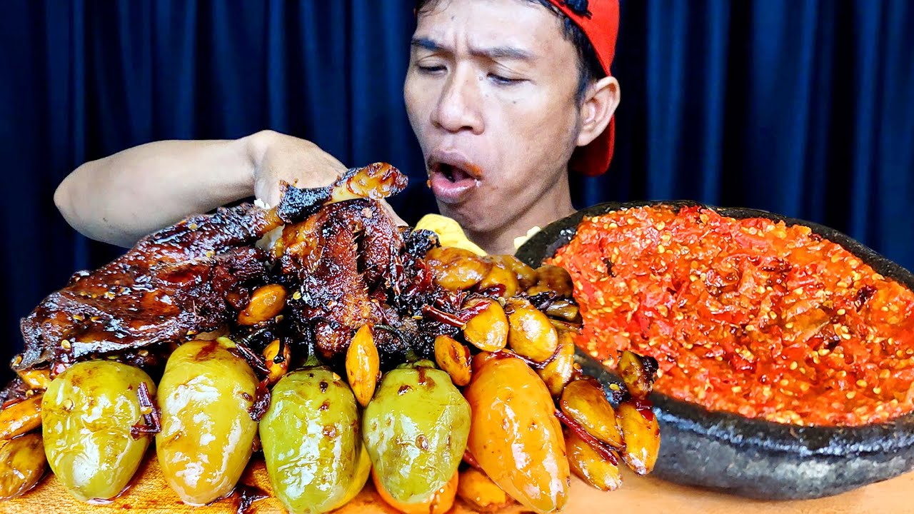 TES PERUT.. DI BULAN PUASA CABE GENDOT SAMBDL GLEDEK