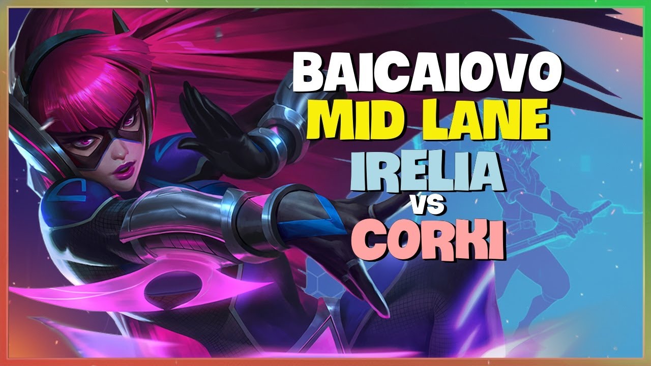 Baicaiovo Mid Irelia Mechanics: Top 2 Chinese Super Server Challenger Engsub
