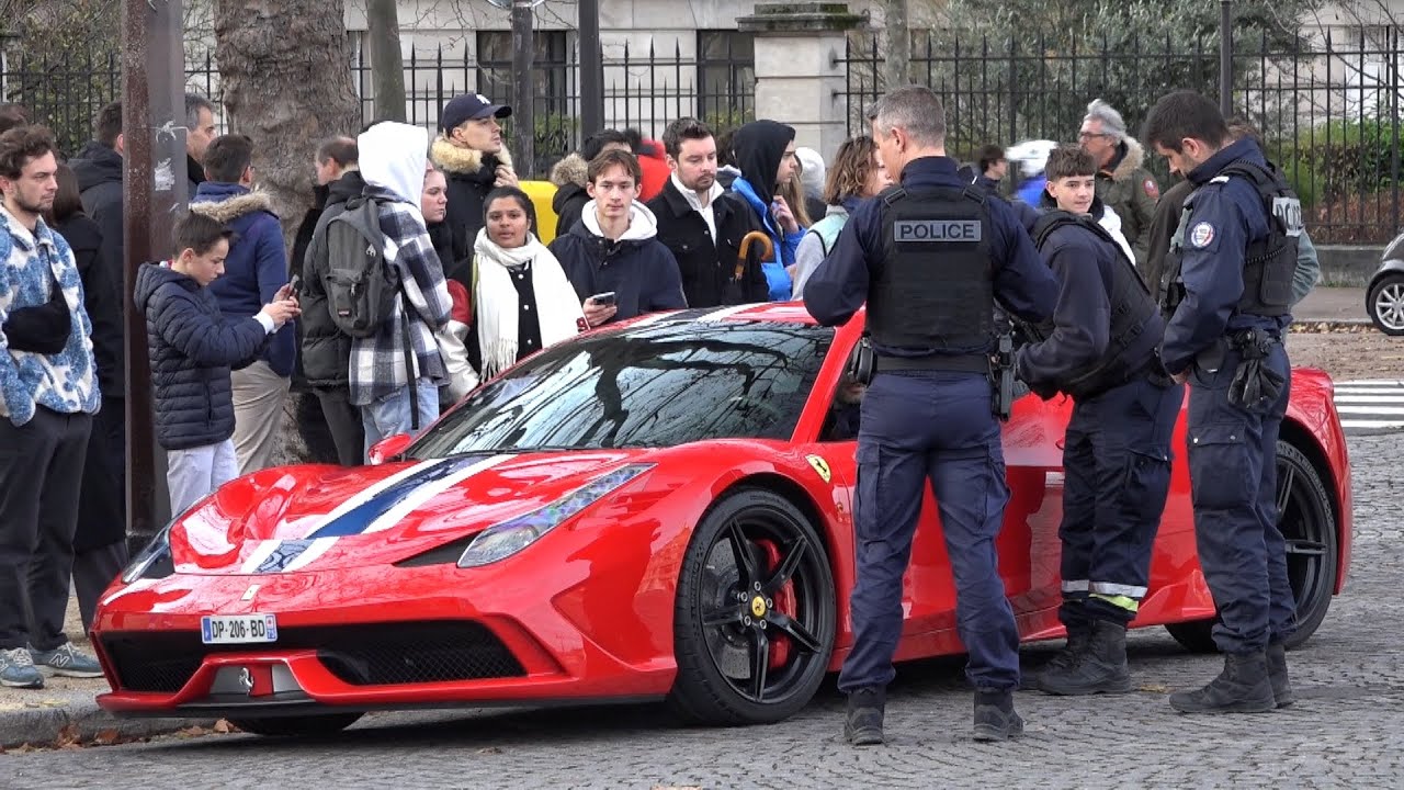 LES PLUS BELLES VOITURES de Paris sortent le dimanche 🔥