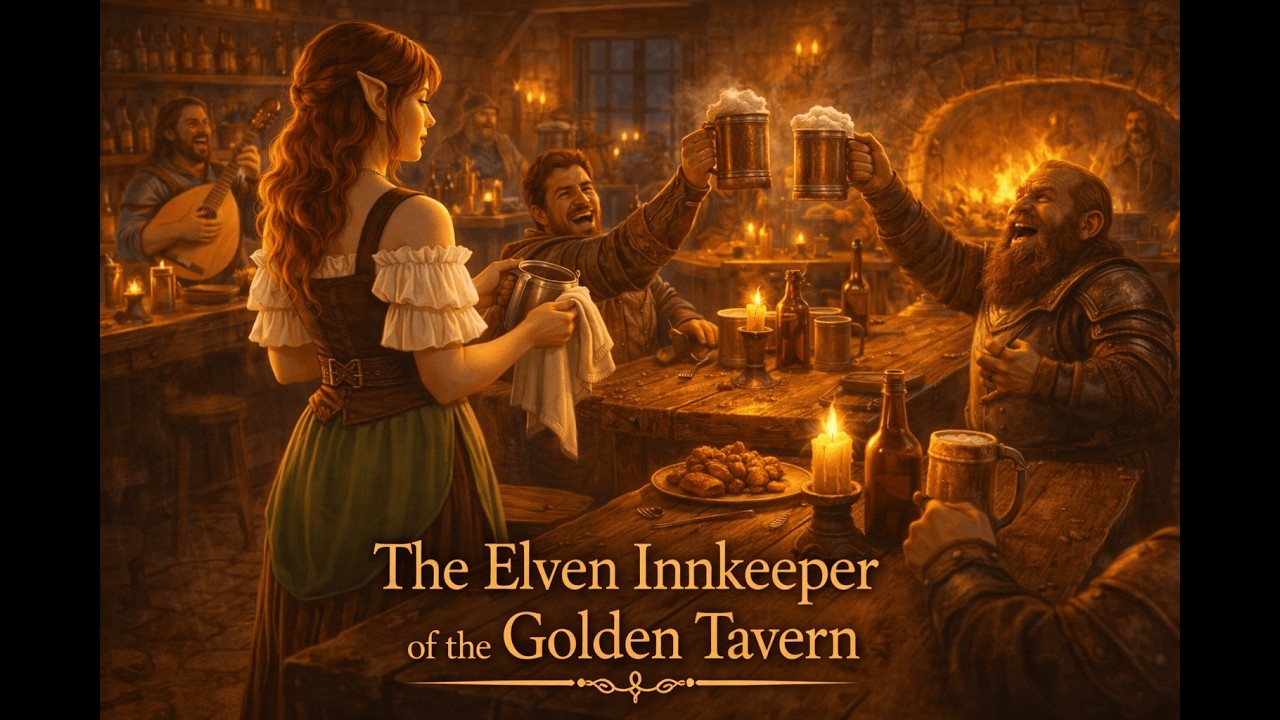 The Elven Innkeeper of the Golden Tavern – Calm Celtic Fantasy Music (No Lyrics)
