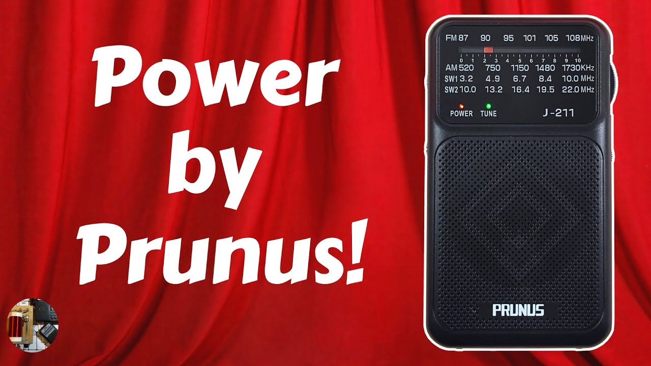 Dual Power! Prunus J-211 AM FM Shortwave Radio Review