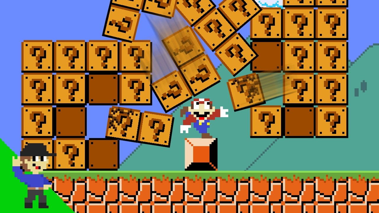 Mario Can't Touch Question Blocks!