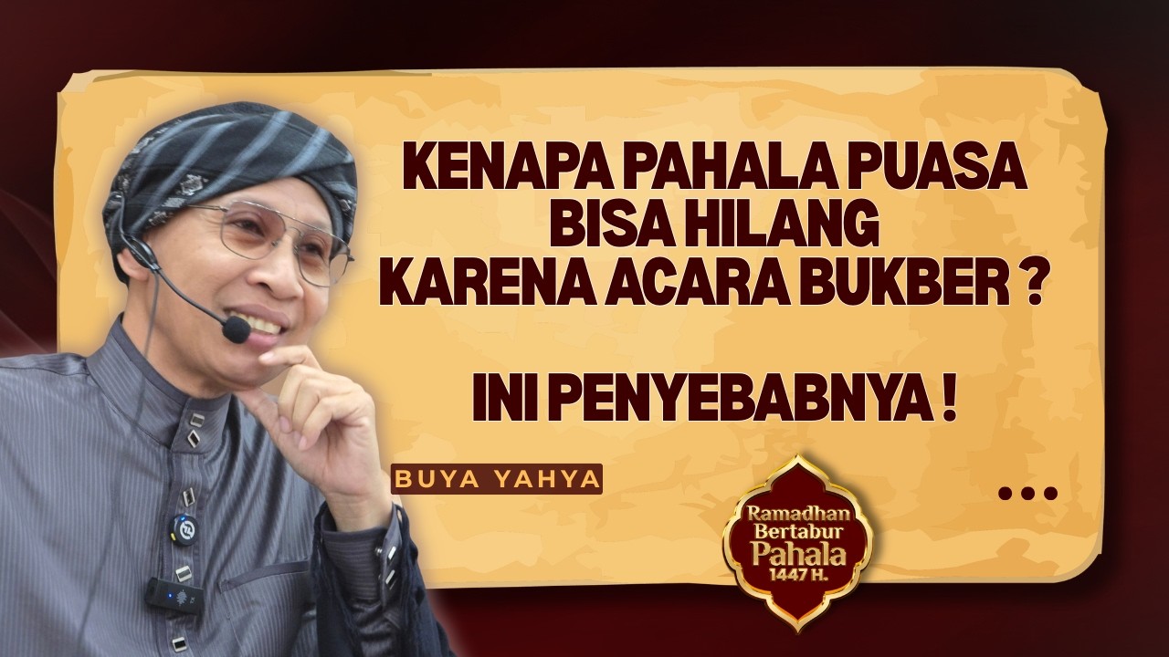 Pahala Puasa Bisa Hilang karena Acara BUKBER (Buka Bersama) SIMAK SELENGKAPNYA ❗- Buya Yahya