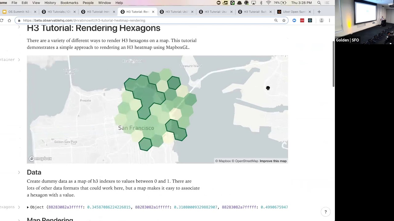 [Uber Open Summit 2018] H3-js: Hexagons in the Browser