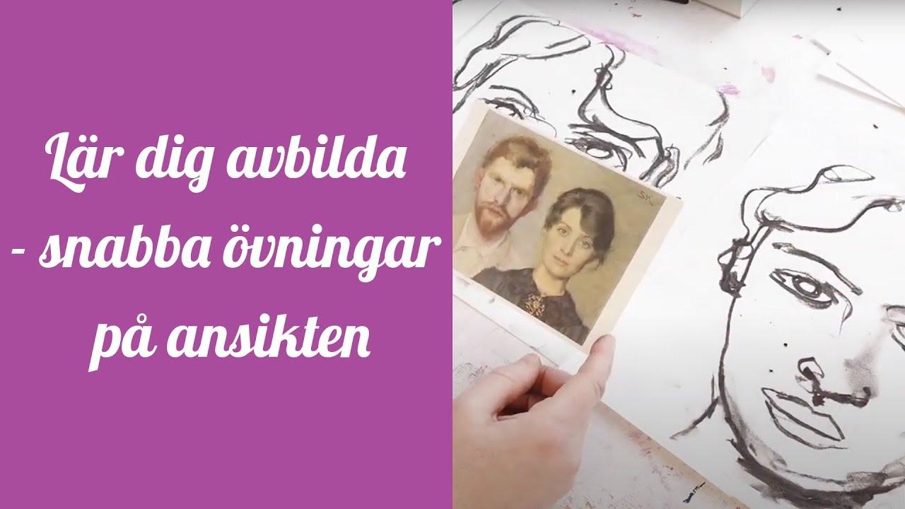 Nr 81 - Lär dig avbilda - snabba övningar på ansikten