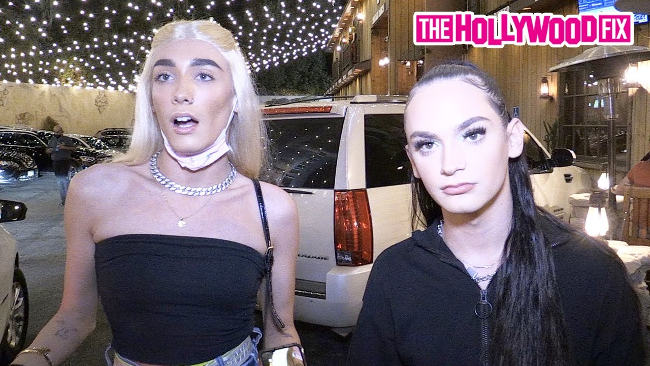 Stassie Huff & Leah Skye Call Out Bryce Hall & Nikita Dragun While Leaving Dinner At Saddle Ranch