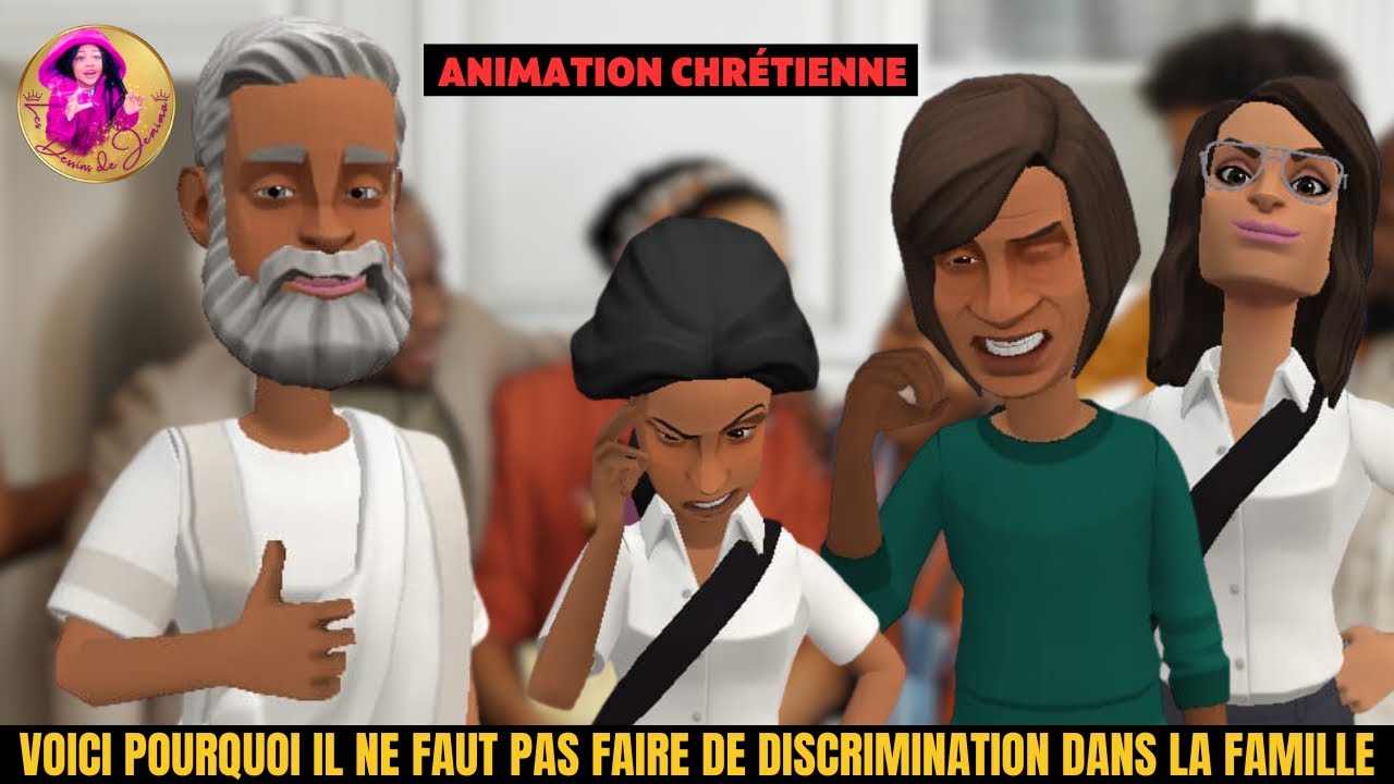 VOIL&Agrave; POURQUOI IL FAUT &Eacute;VITER LA DISCRIMINATION DANS LES FAMILIES🫂 ( ANIMATION CHR&Eacute;TIENNE )
