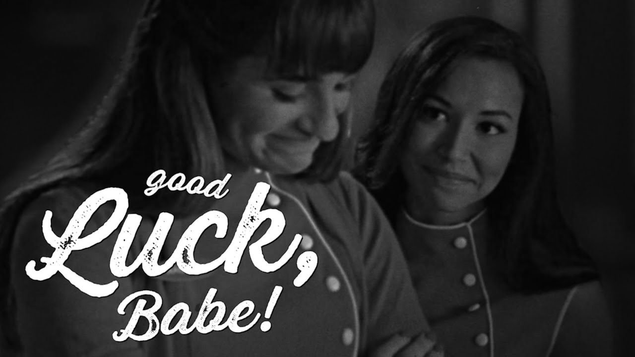 rachel & santana | good luck, babe!