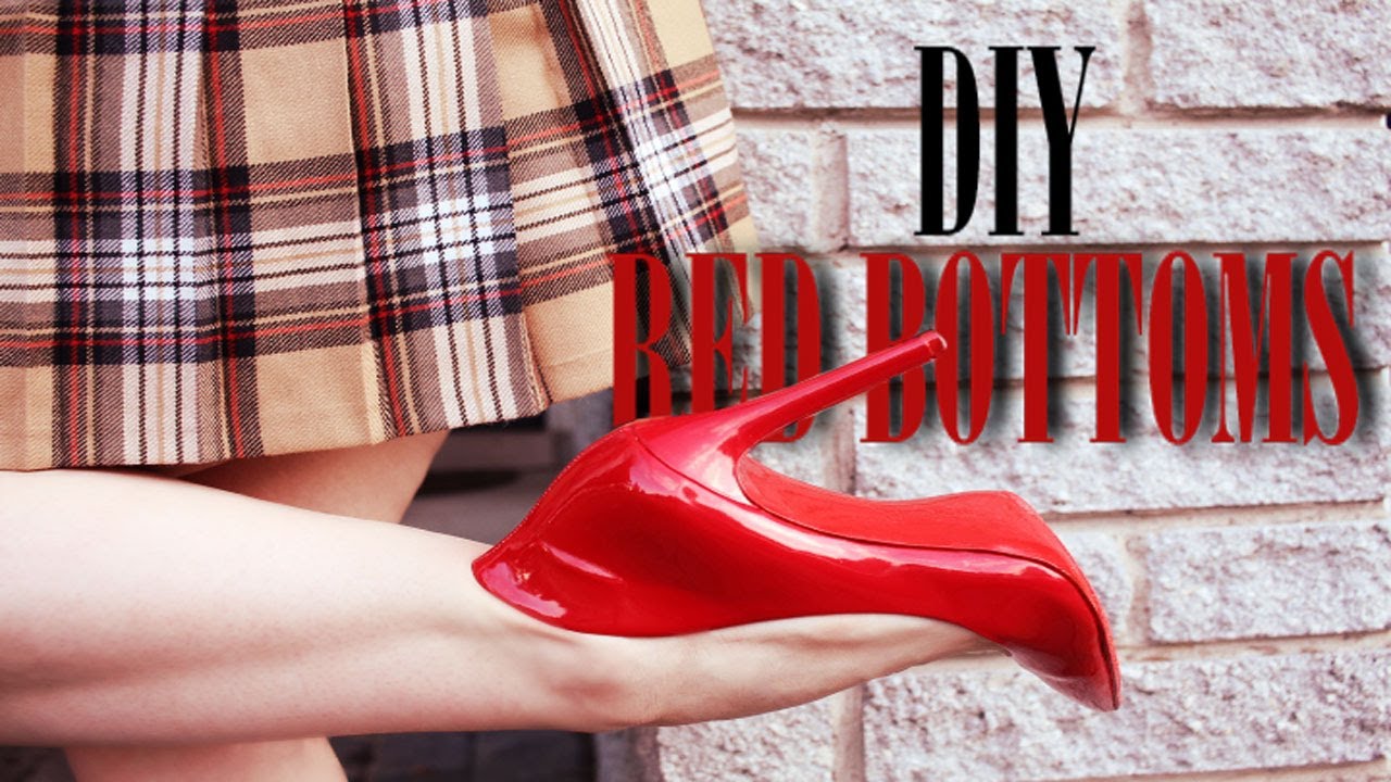 DIY Red Bottoms | Christian Louboutins