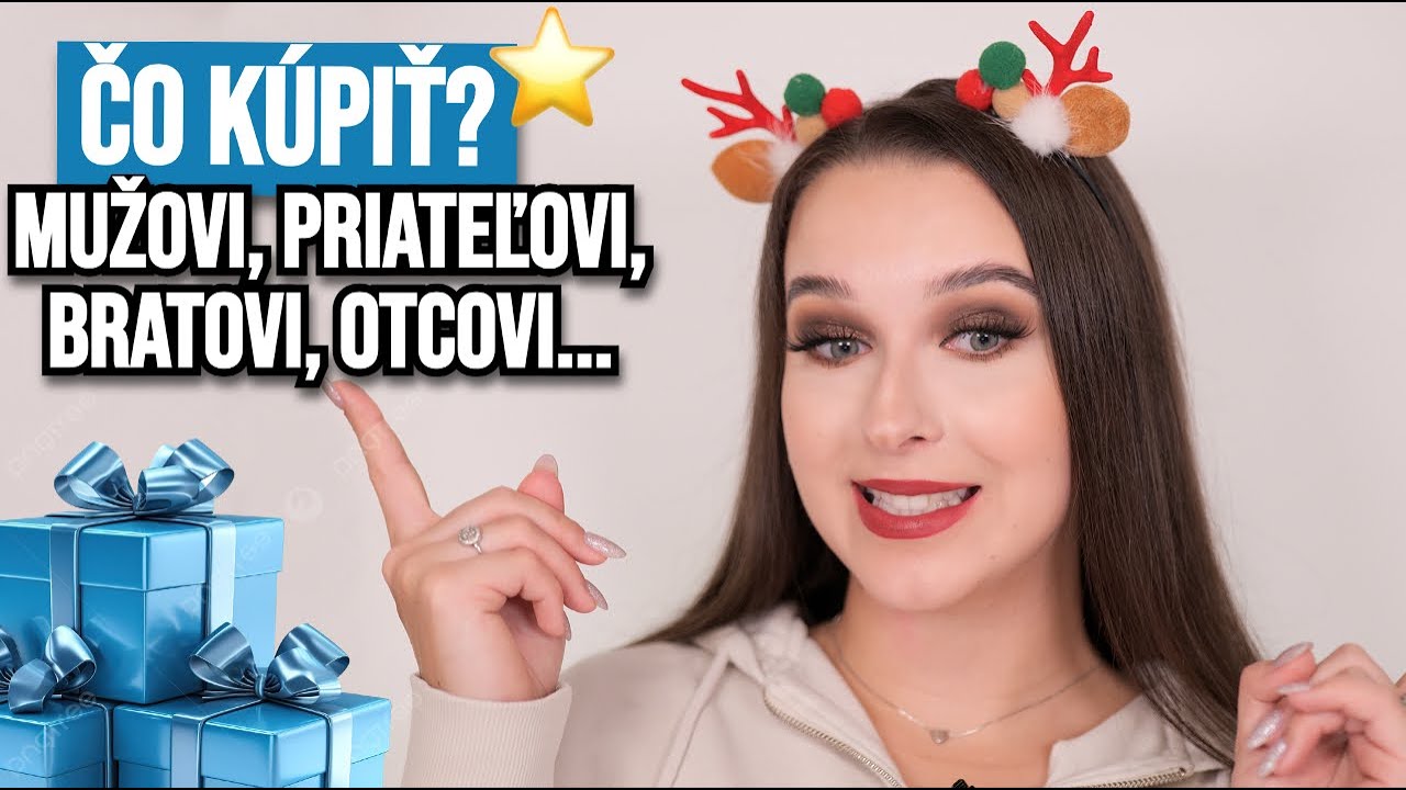 TIPY NA VIANOČNÉ DARČEKY PRE MUŽOV 🎄 (pre partnera, otca, brata...)
