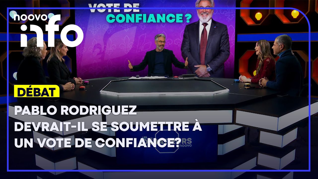 Pablo Rodriguez devrait-il se soumettre &agrave; un vote de confiance?