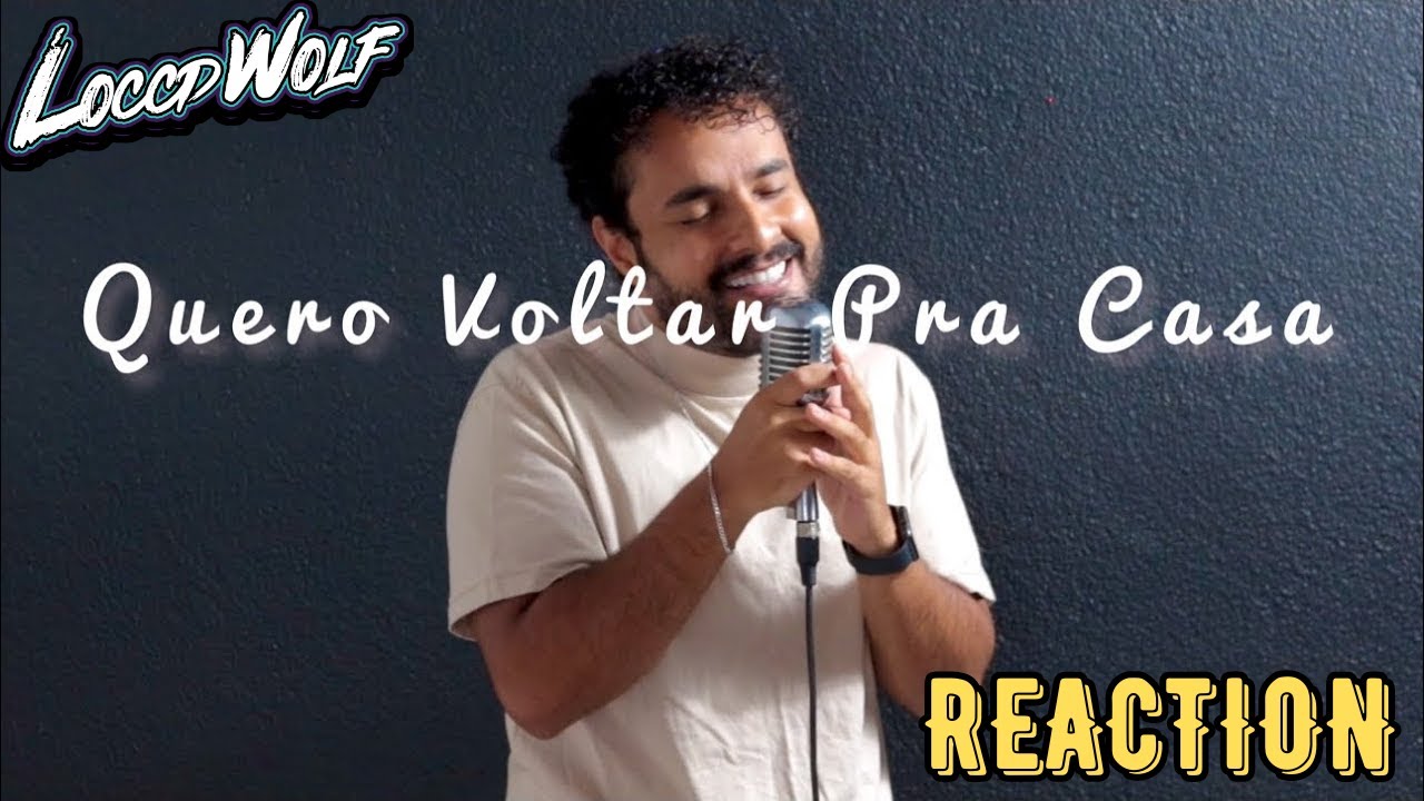 PORTUGUESE IS BEAUTIFUL! Quero Voltar Pra Casa - Gabriel Henrique (Cover) FIRST TIME REACTION