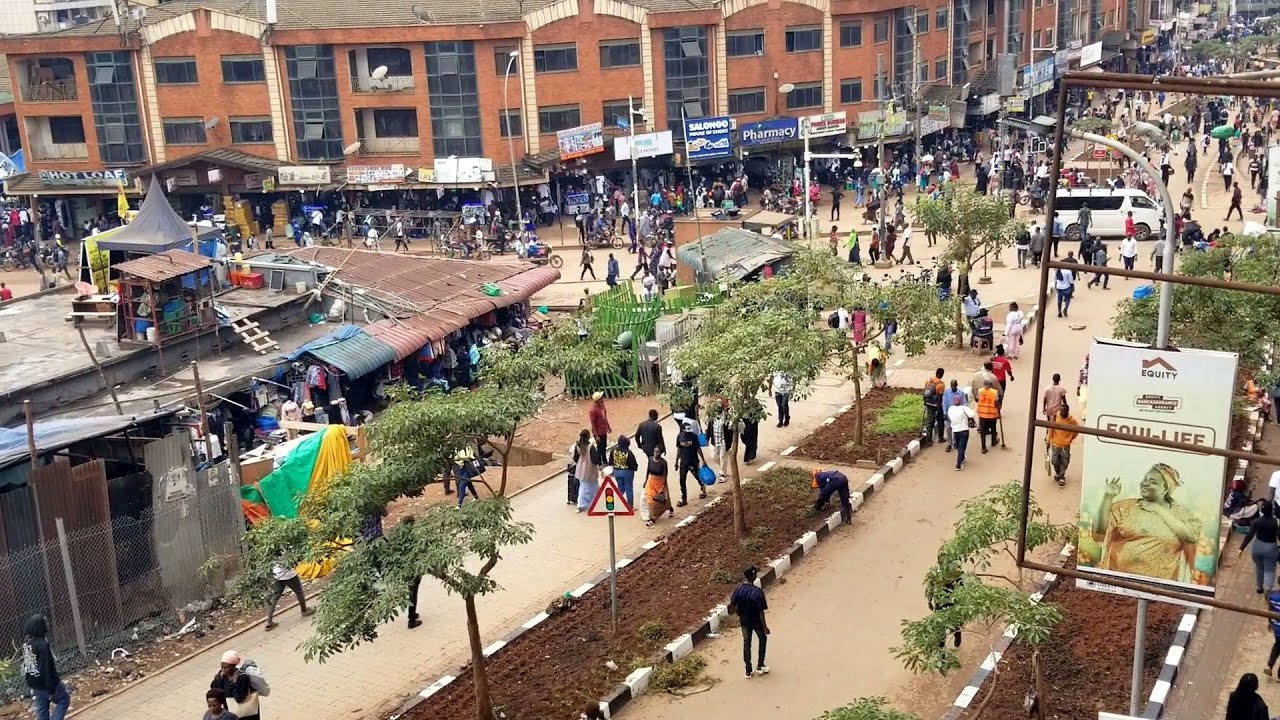 How beautiful Kampala was before the rain washed away and spoiled traders properties #vloglife #mall