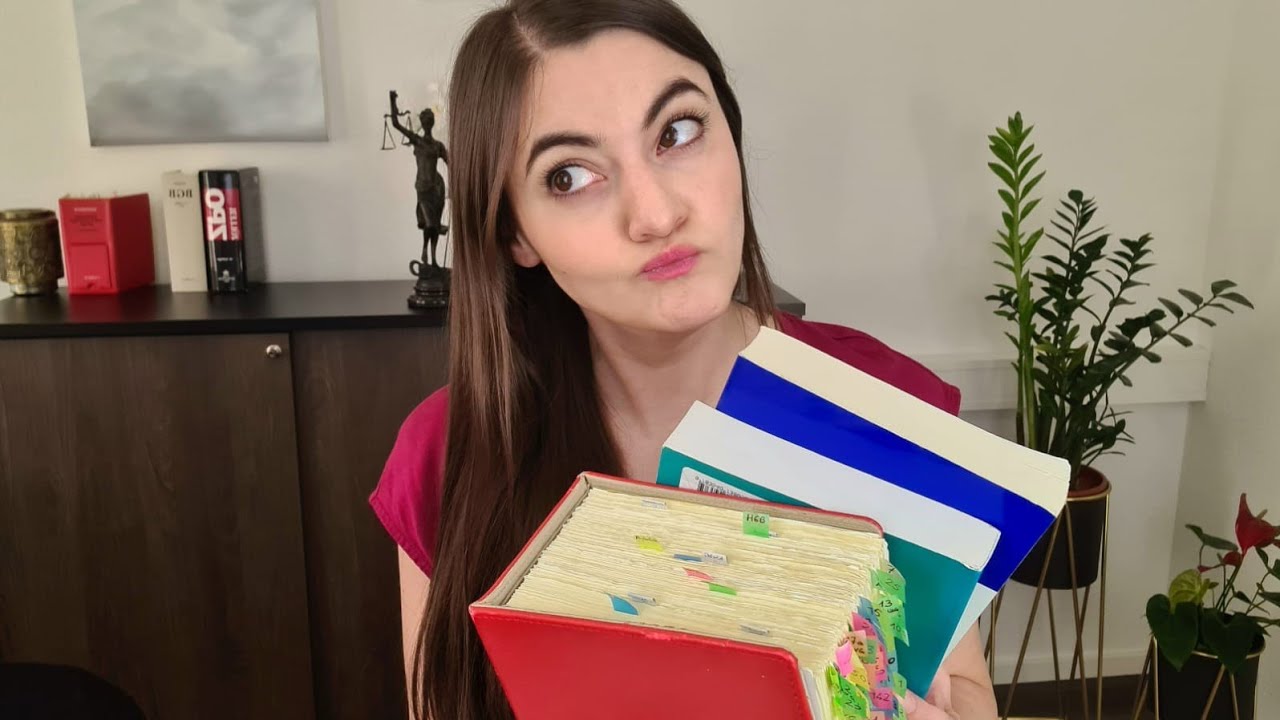 Wie lernt man für's Jurastudium? 🤯