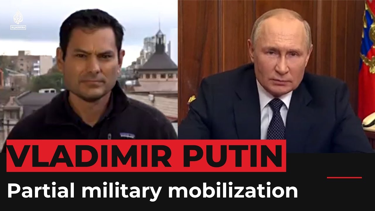 Russia&rsquo;s Putin signs decree on partial mobilisation for citizens