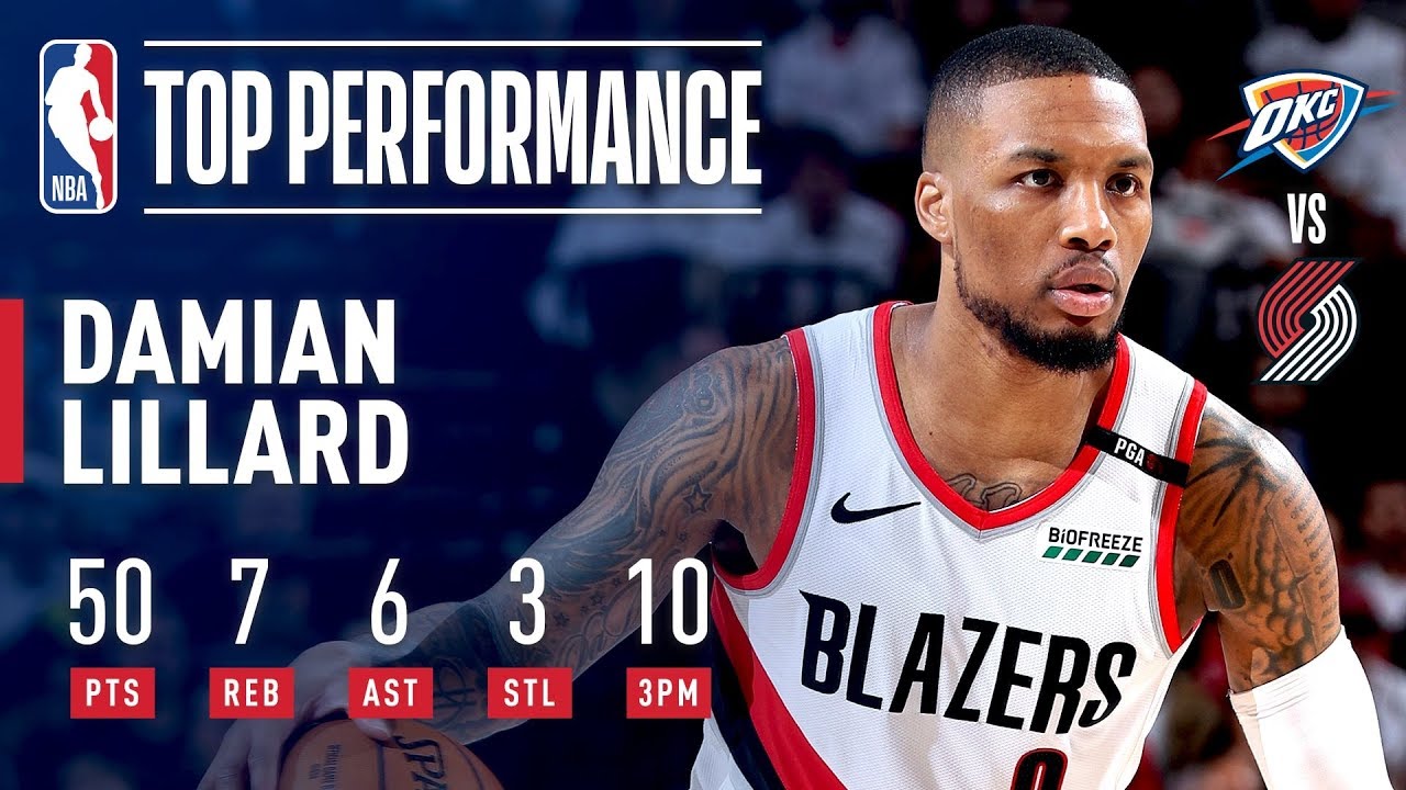 Damian Lillard Drops 50 and the Series-Winner! | April 23, 2019