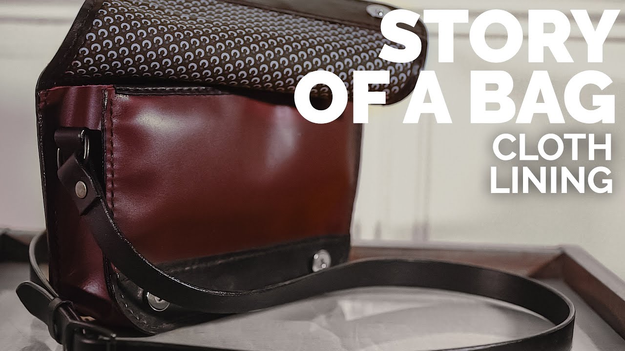 Story of a handbag (handmade with cloth lining)