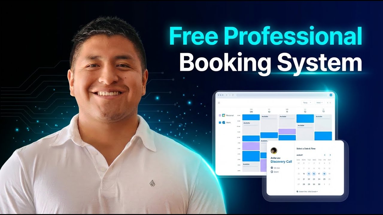 Free Booking System for Your Business! Set Up Calendly in Minutes (Stop Using Spreadsheets!)