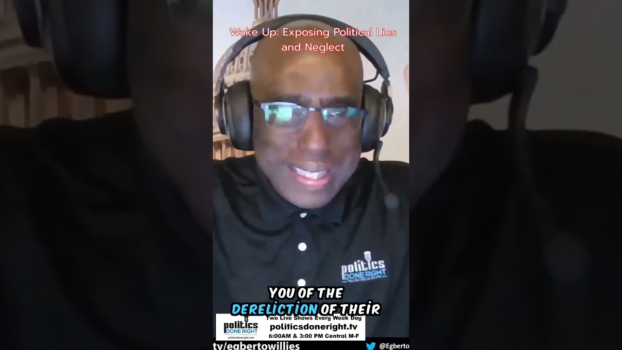 Wake Up: Exposing Political Lies and Neglect