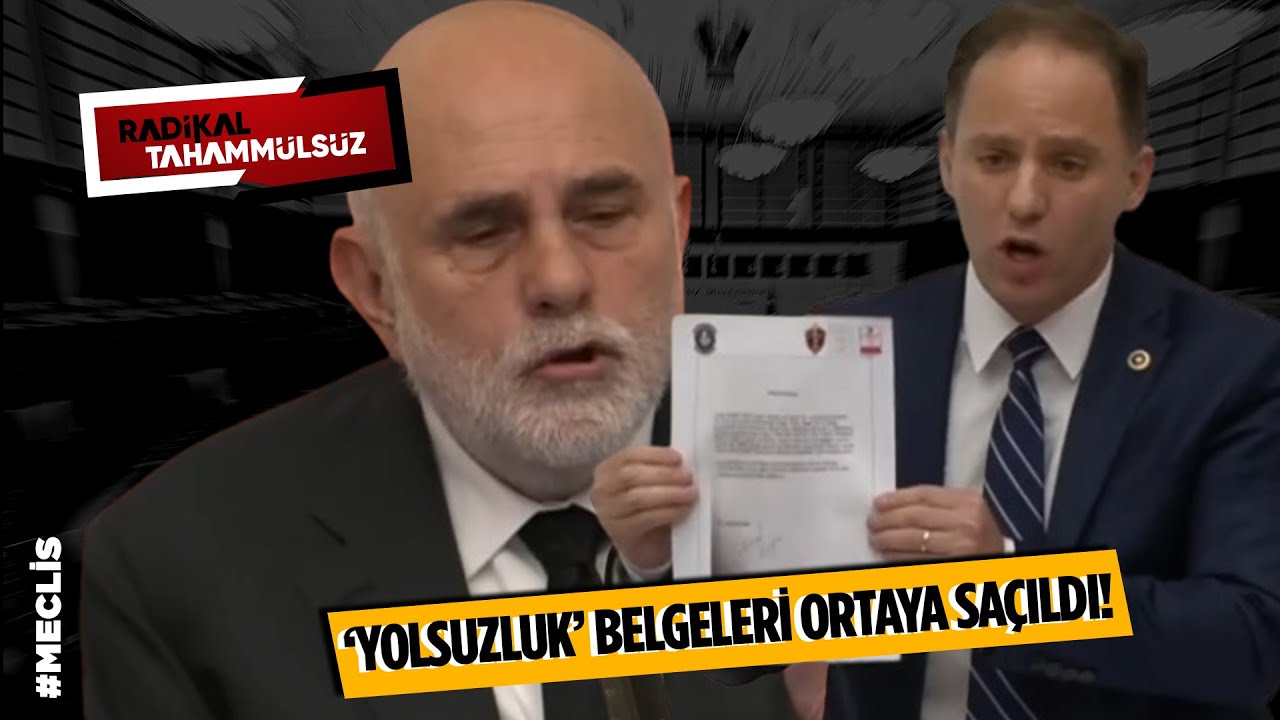 Meclis'te ŞOK belgeler! CHP'li vekil 'Yolsuzluk' belgelerini getirdi, AKP'liler kızıştı | ARŞİV