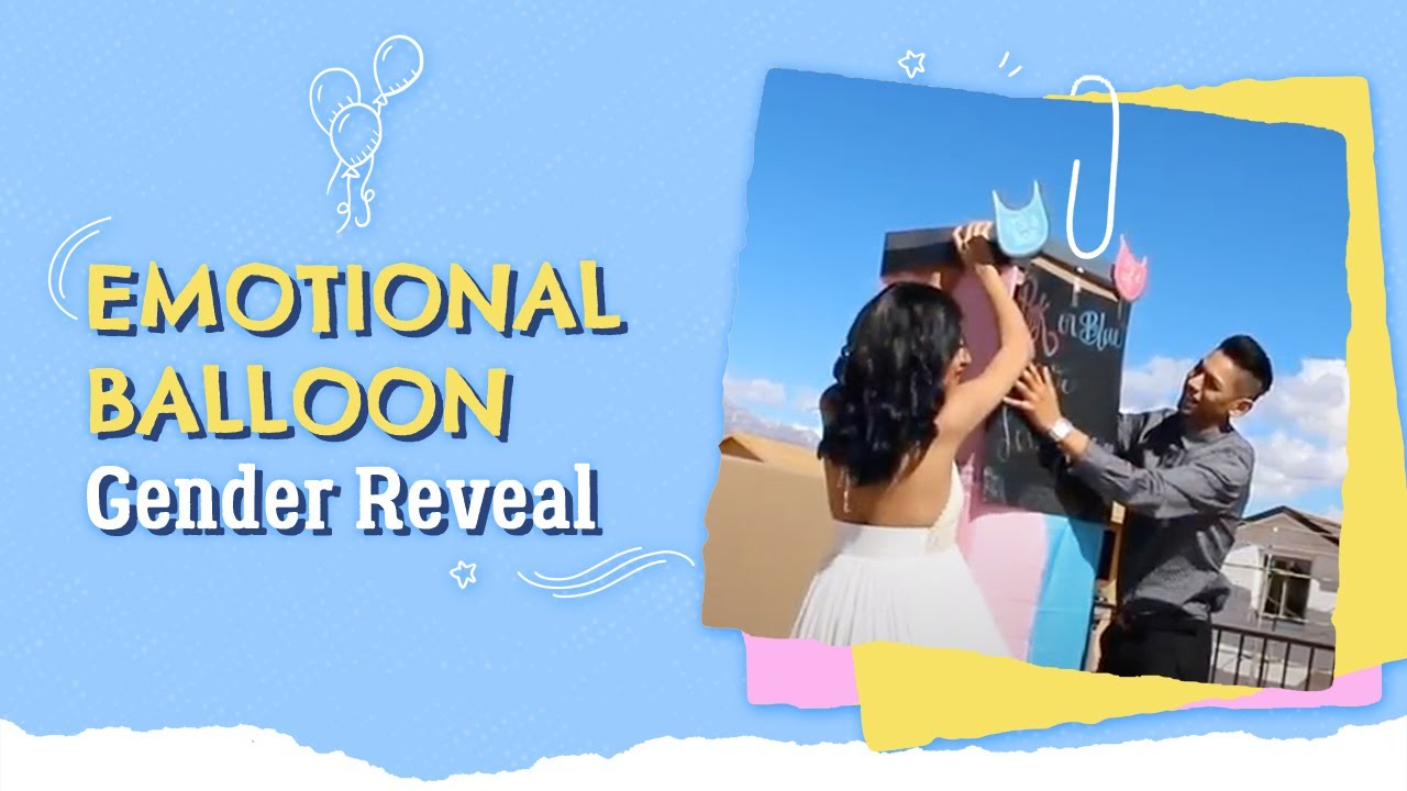Emotional Baby Gender Reveal