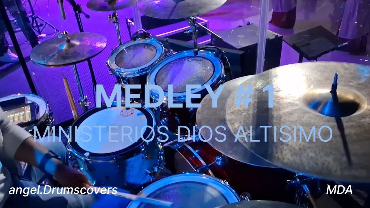 Medley - Canto Danzo/Yo Vencere/ La Voz De Mi Amado - MDA - Drum Cover - Usar 🎧