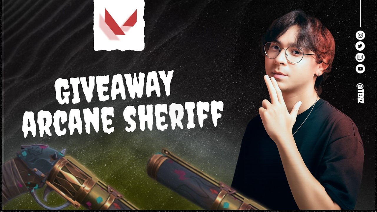 TenZ: Get your Arcane Sheriff right now! Streaming with subs in Valorant!