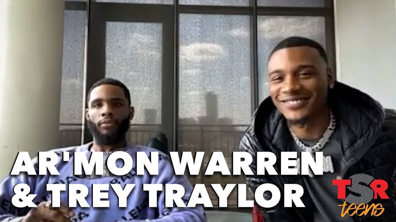 Ar'mon & Trey Discuss Their Personal Struggles with Weight Loss & Skincare  | TSR Teens