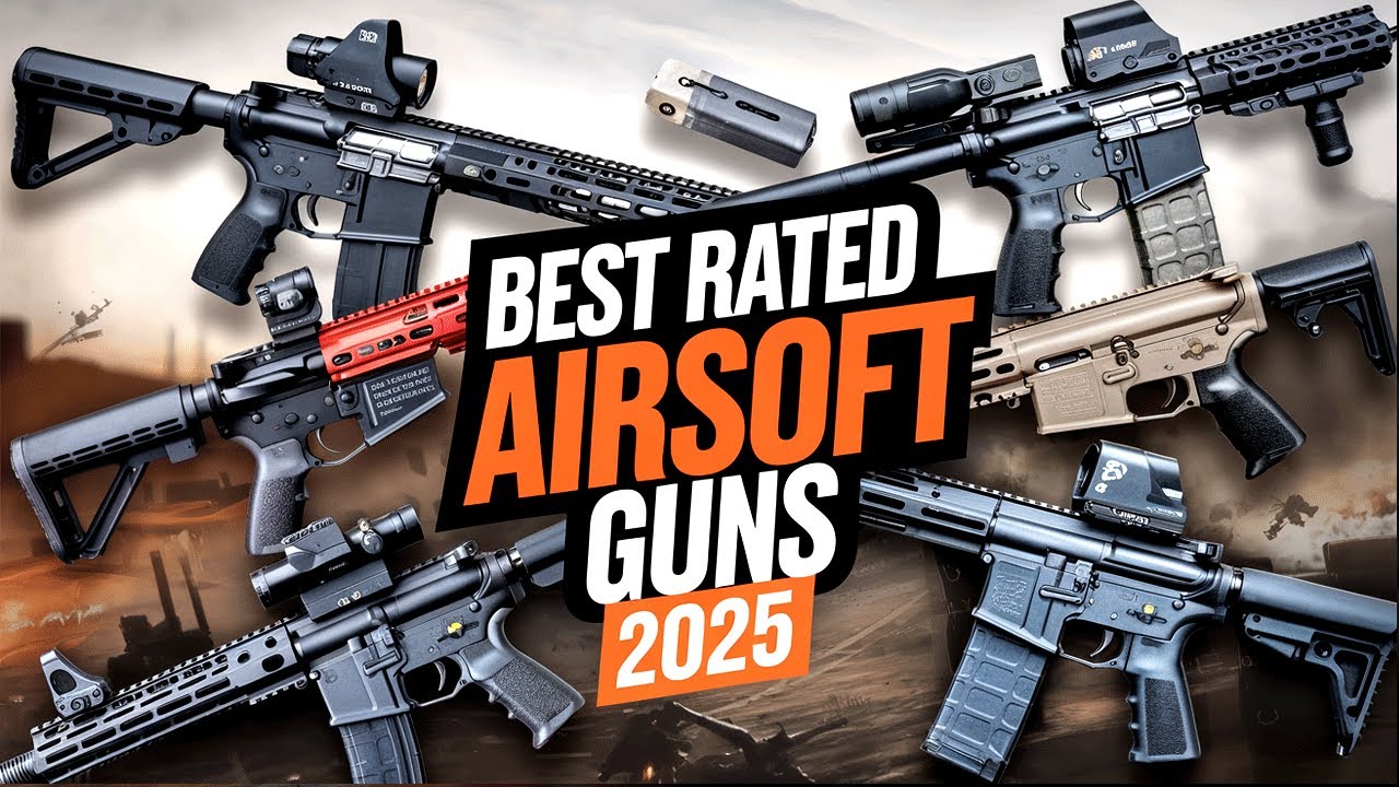 Top 10 Best Rated Airsoft Guns 2026!